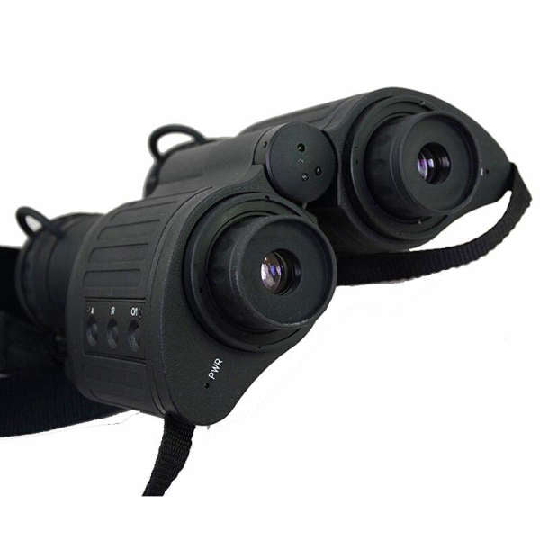 Jumelles de vision nocturne 1080p avec support de tête, lunettes de vision  nocturne mains libres, infrarouge 850 NM, grossissement x4, pour casque