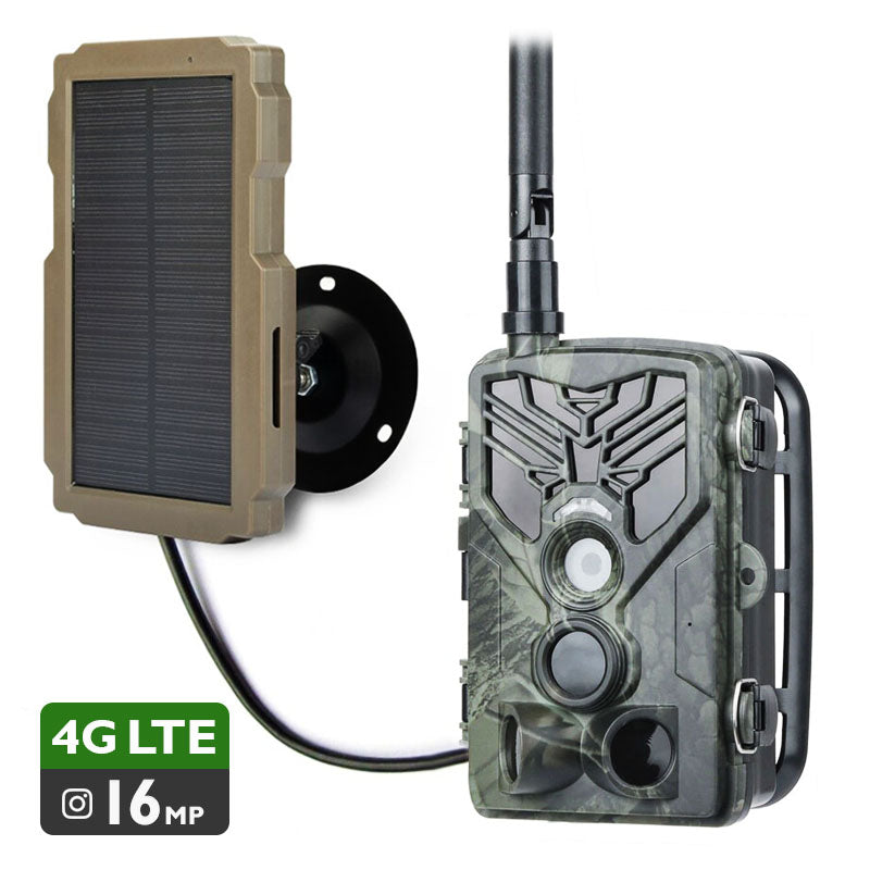 Caméra de chasse NUASI 4G : surveillance solaire et connectée Caméra de chasse NUASI 4G : surveillance solaire et connectée