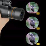 Longue vue pour observer les oiseaux 12-36X50