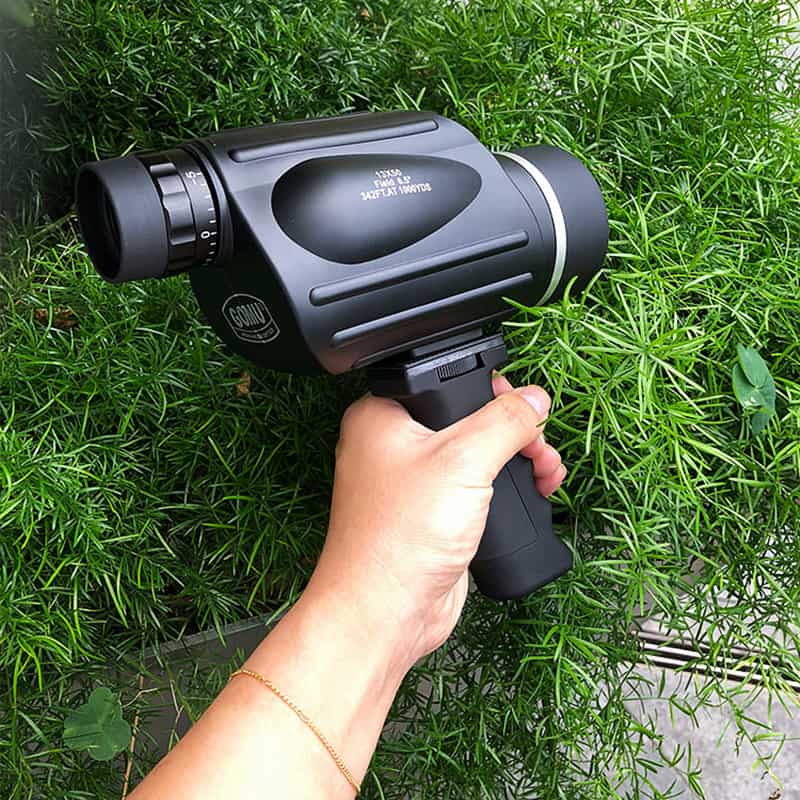 Télescope Monoculaire 16x52 Ultra Puissant - Prisme BAK4, Vision Nocturne, Champ Large 66m/8000m